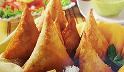Samosa Plate - Kebab King Tucson